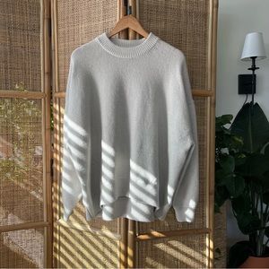 HM Beige Oversized Sweater